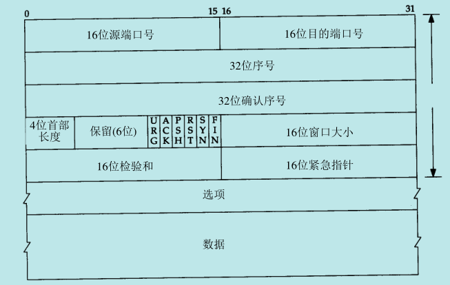 TCP 首部